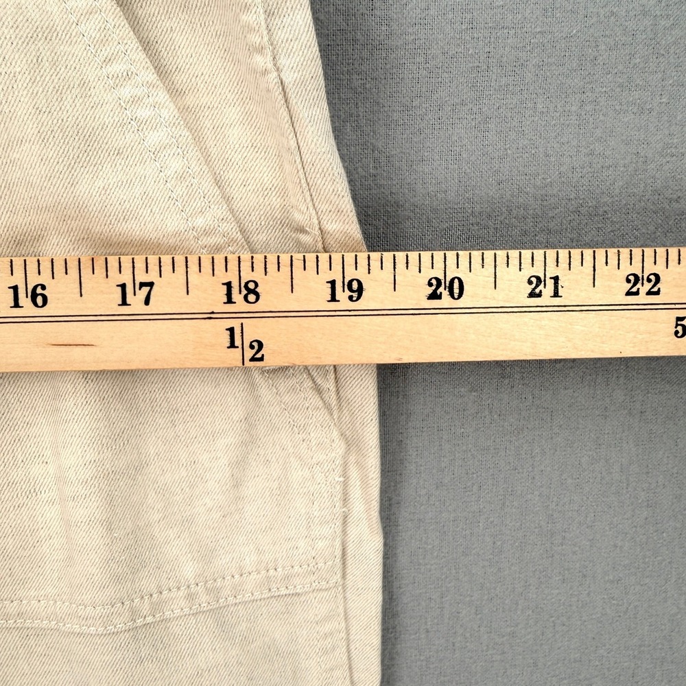 OUTERKNOWN Station Jumpsuit Womens Small Natural Beige Linen Cotton Utility NEW - Picture 13 of 16
